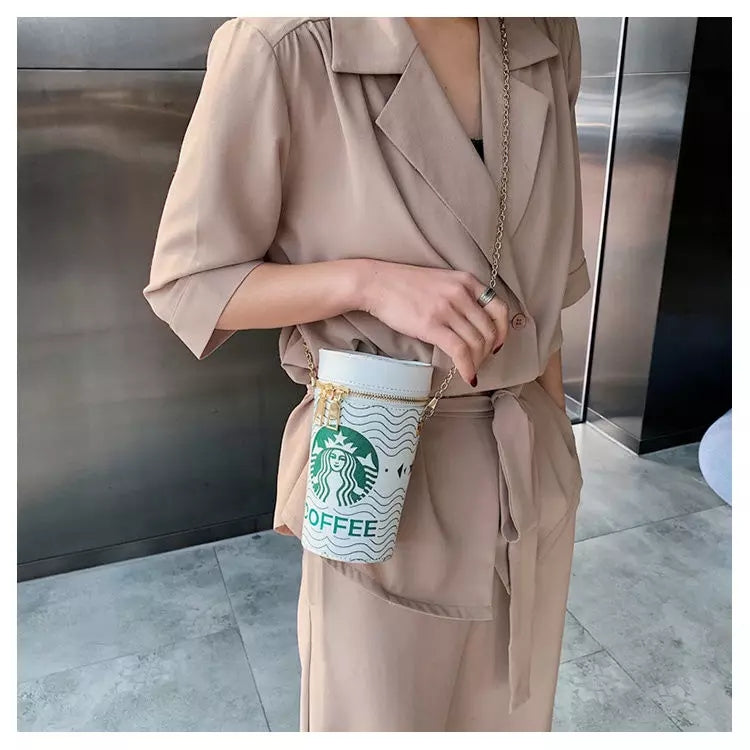 Coffee cup purse