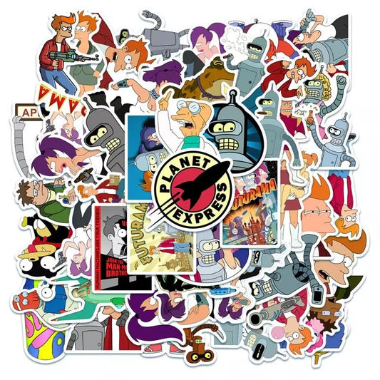 Set of 50 piece Future Kelly Stickers