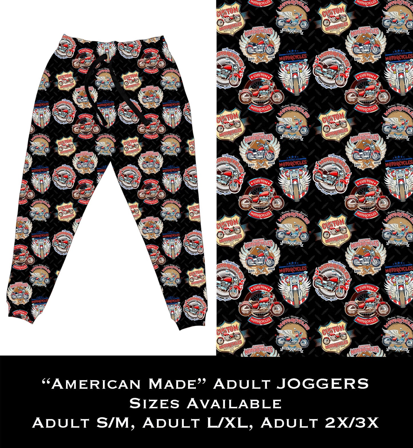 American Made - Full & Capri Joggers