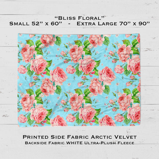 Bliss Floral - Blanket