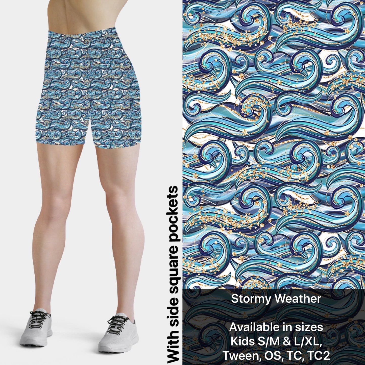 Stormy Weather shorts or capri