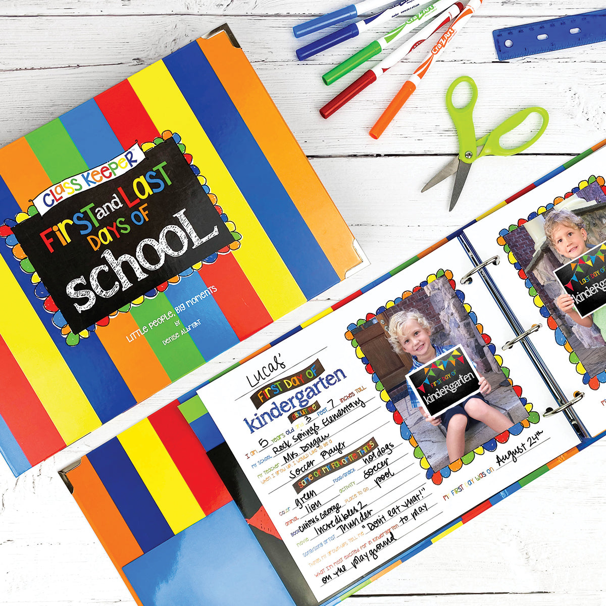Class Keeper® Easiest School Days Memory Book, (2) Styles