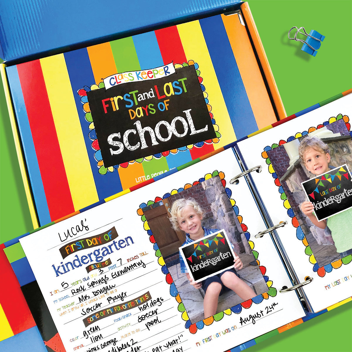 Class Keeper® Easiest School Days Memory Book | (2) Styles