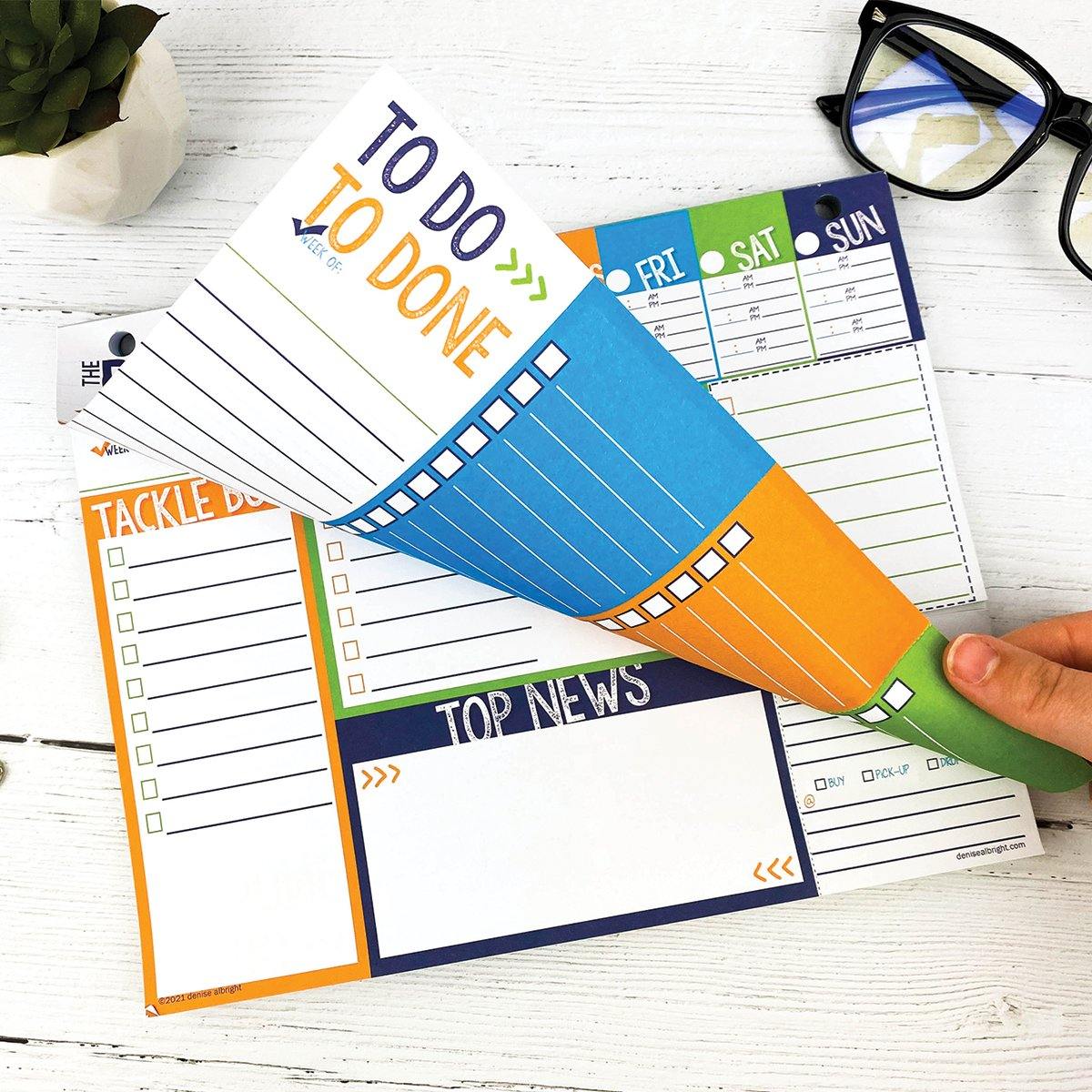 Dad Pad® Weekly Planner Pad