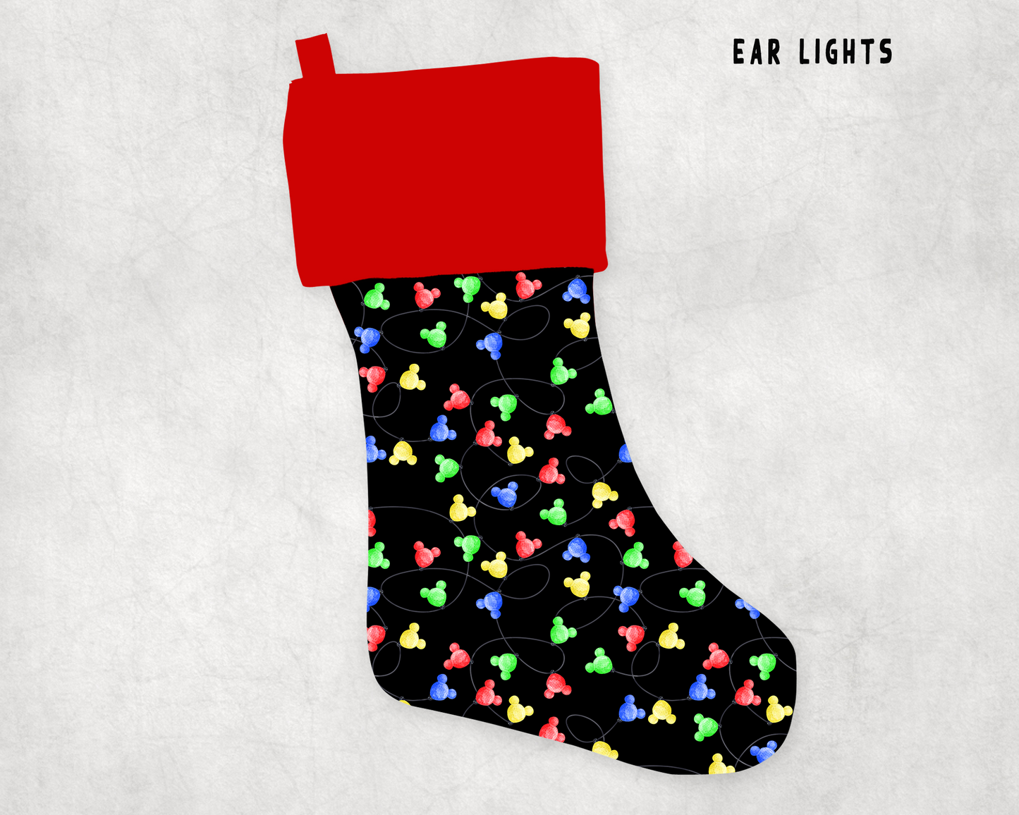 XMAS STOCKINGS-EAR LIGHTS