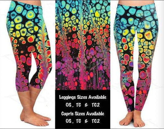 Bubbles leggings and capris w/pockets