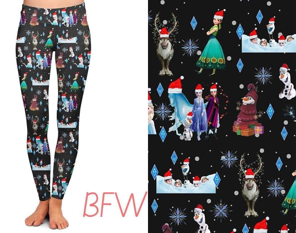 Let It Go leggings in adult and kids