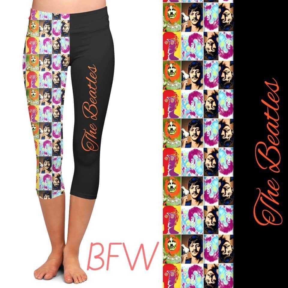 Fab 4 leggings and capri