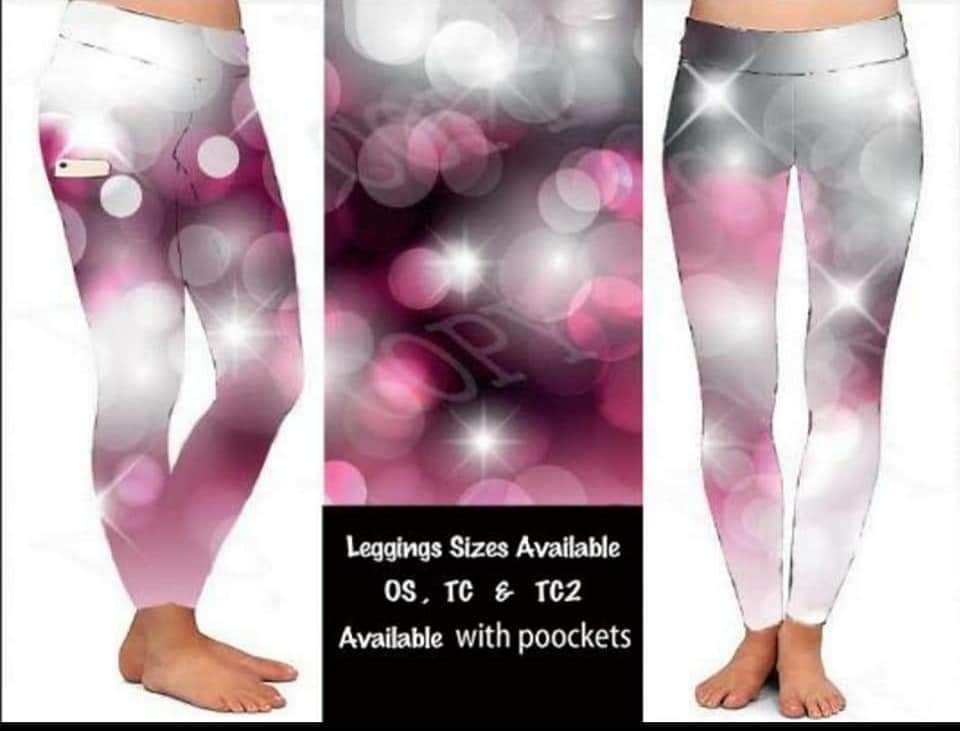 Sparkle with pockets leggings and capris