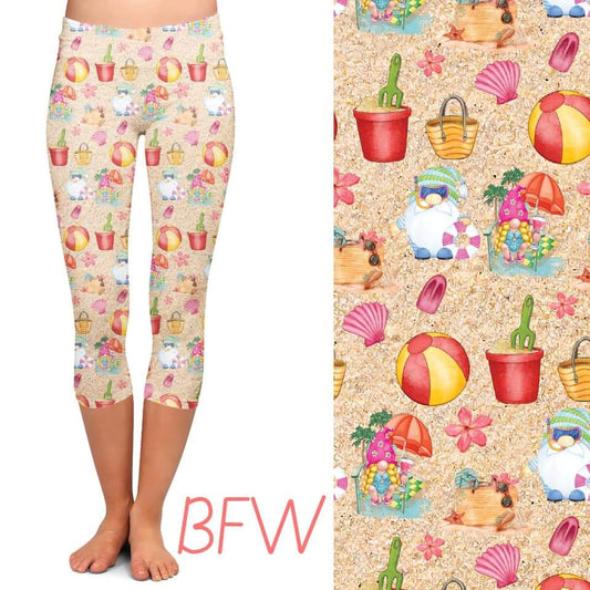 Beach Bum with pockets leggings/capris/shorts
