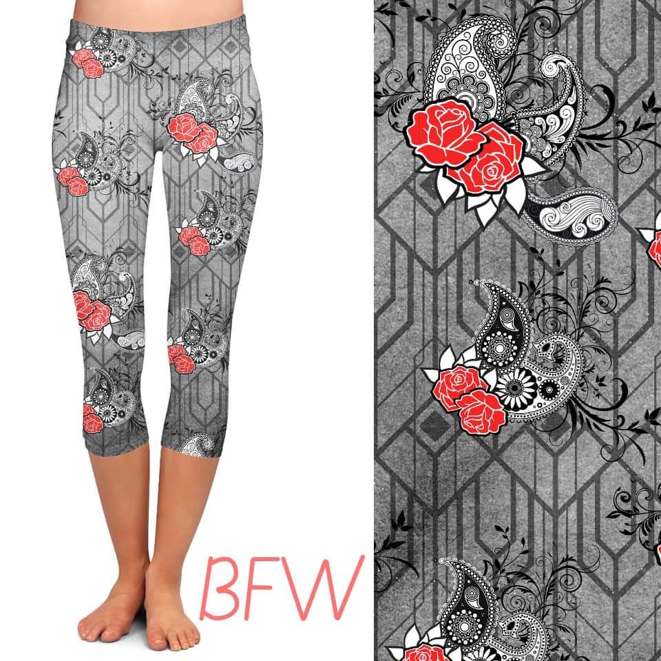 Pirates Wench leggings and capris with pockets