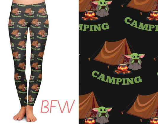 Camping Fun with pockets leggings and capris