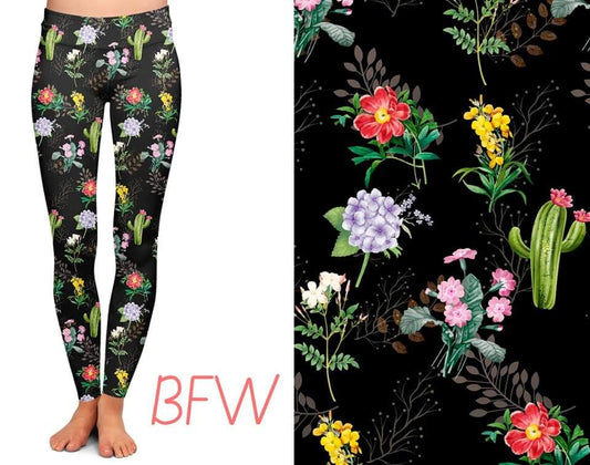 Crazy Plant Lady leggings and capris