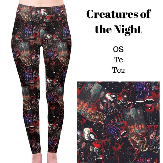 Creatures of the Night Leggings