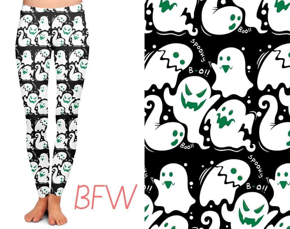 Boo! Leggings with pockets preorder #0805