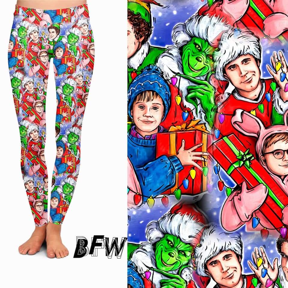 Christmas Faves leggings, joggers and lounge Pants