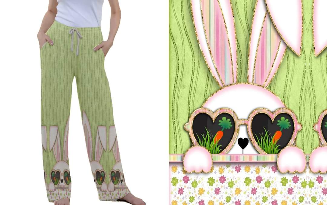 Peepin Bunnie leggings capris joggers and loungers kids and adults preorder #1210