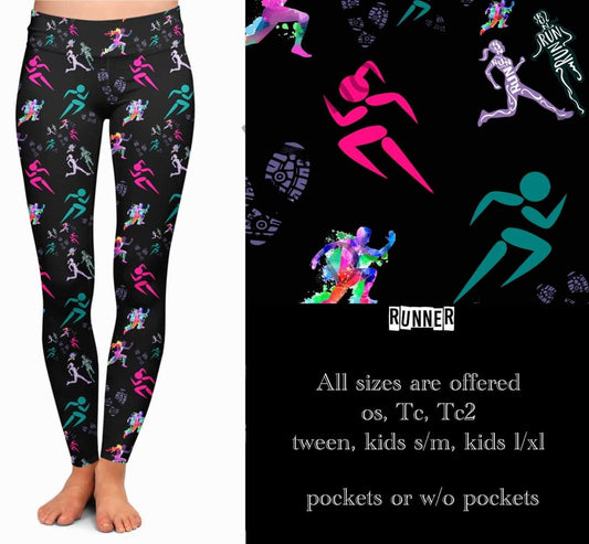 Runner Leggings, Capris, Lounge Pants and Joggers