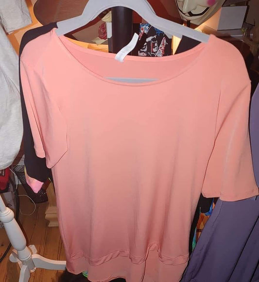 Zenana final markdown pretty peach med blouse