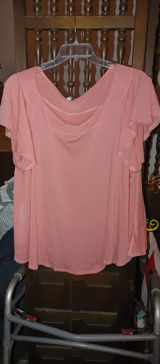 Peach blouse final markdown