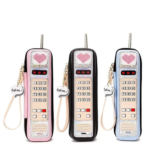 Retro Phone Wristlet Style Purse