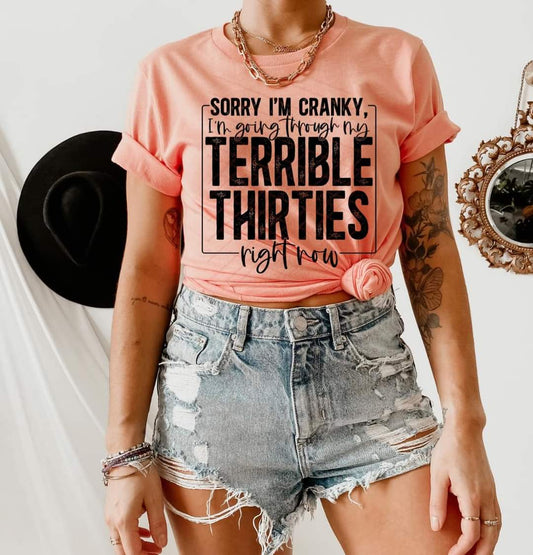 Terrible Thirties tee