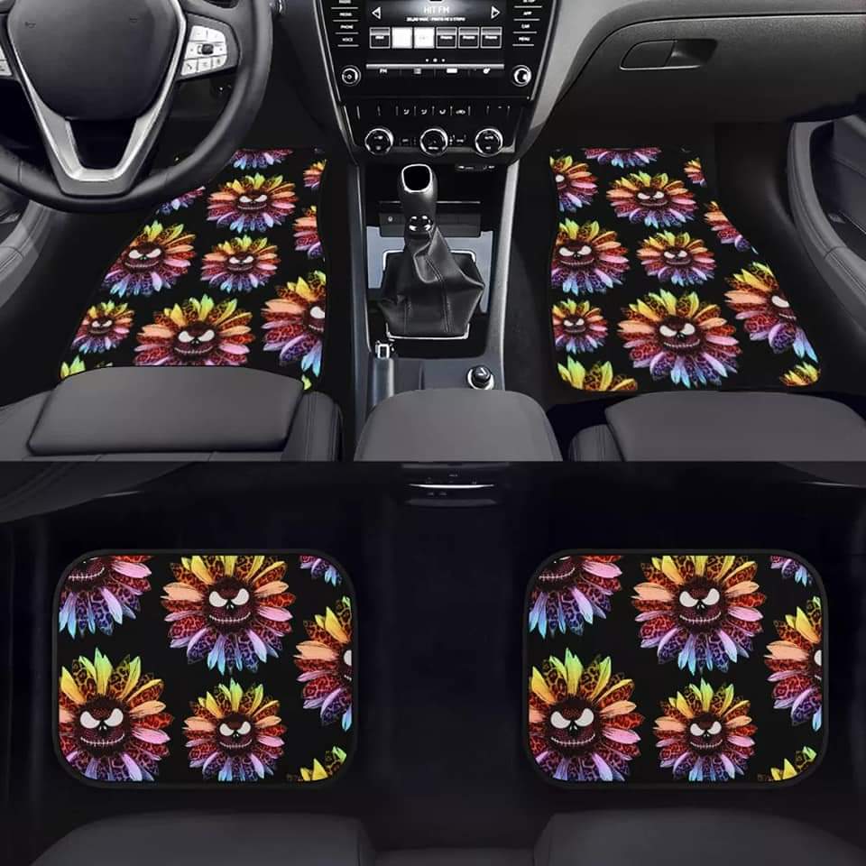 Preorder eta 8 wks from ordering Flower Jack Car Seat Covers, Car Matts, or Sunshade