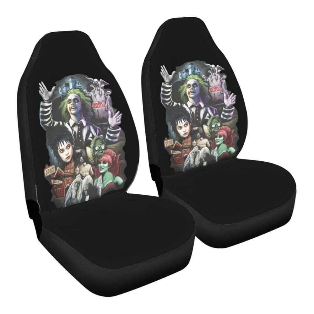 Preorder eta 8 wks from ordering Beetlejuice Car Seat Covers, Car Matts, or Sunshade