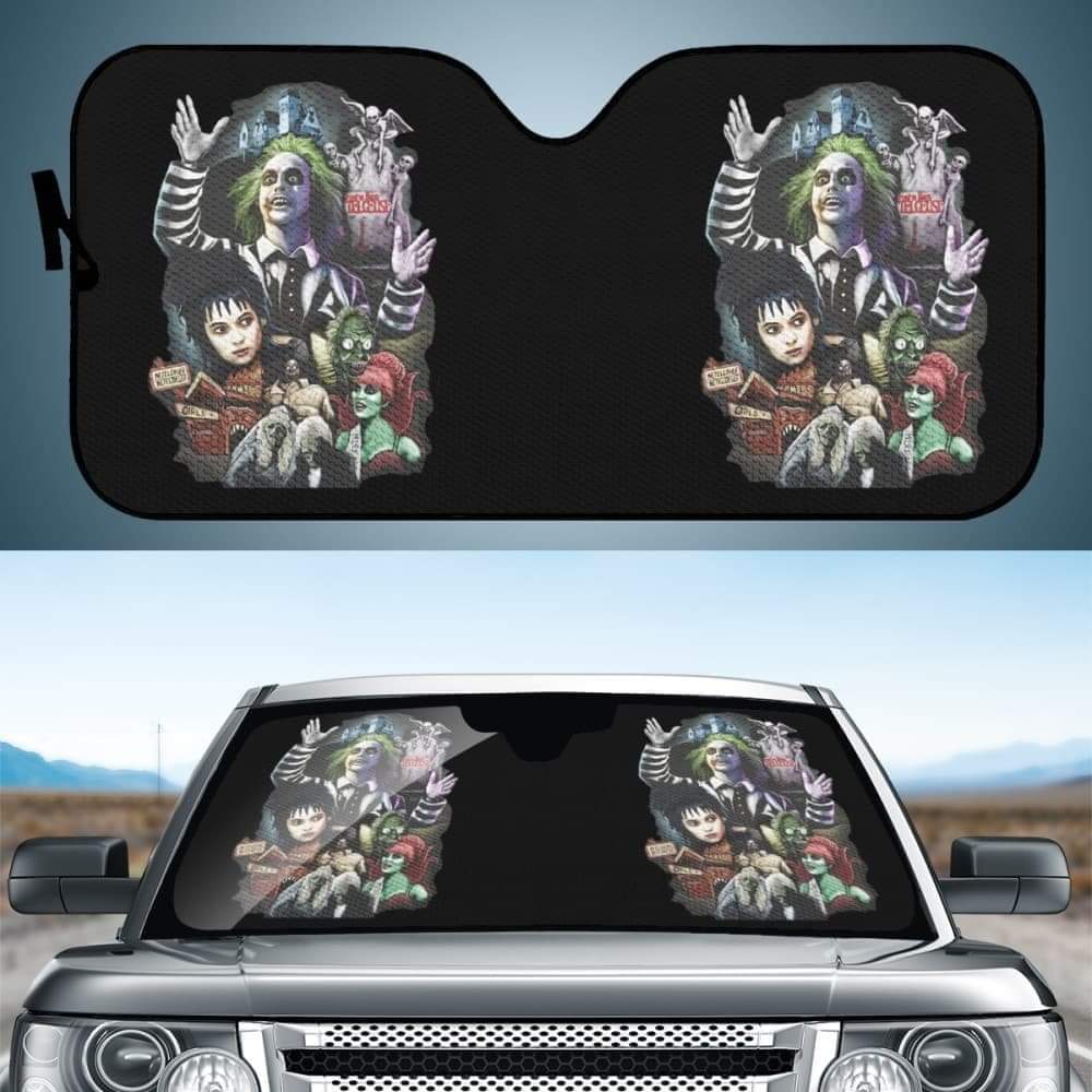 Preorder eta 8 wks from ordering Beetlejuice Car Seat Covers, Car Matts, or Sunshade