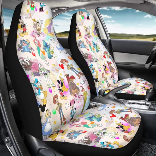 Preorder eta 8 wks from ordering Character Mashup Car Seat Covers, Car Matts, or Sunshade