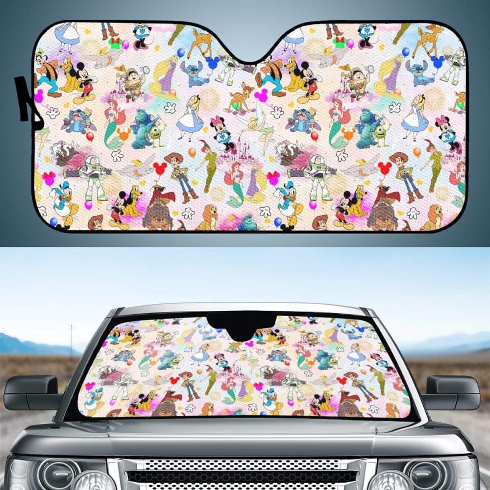 Preorder eta 8 wks from ordering Character Mashup Car Seat Covers, Car Matts, or Sunshade