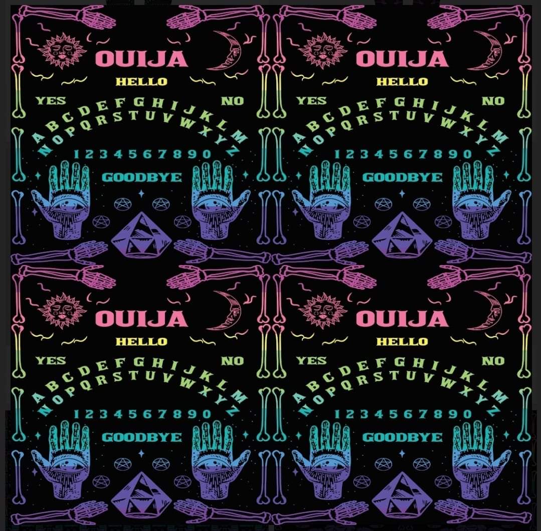 Ouija board leggings, Capris, Full and Capri length loungers and joggers