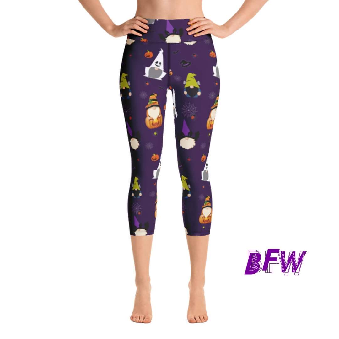 Halloween gnomes leggings and Capris