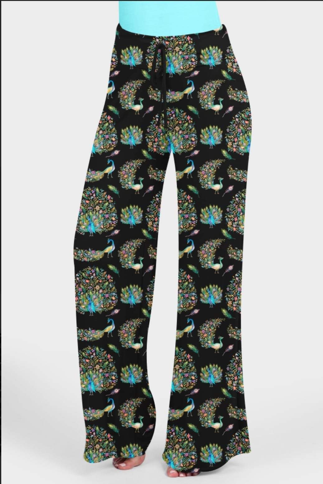 Peacock Fantasy Leggings, Capris, Lounge Pants and Joggers *Preorder #0820