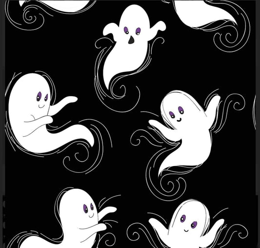 Ghostly Ghosts Leggings, Capris, Lounge Pants