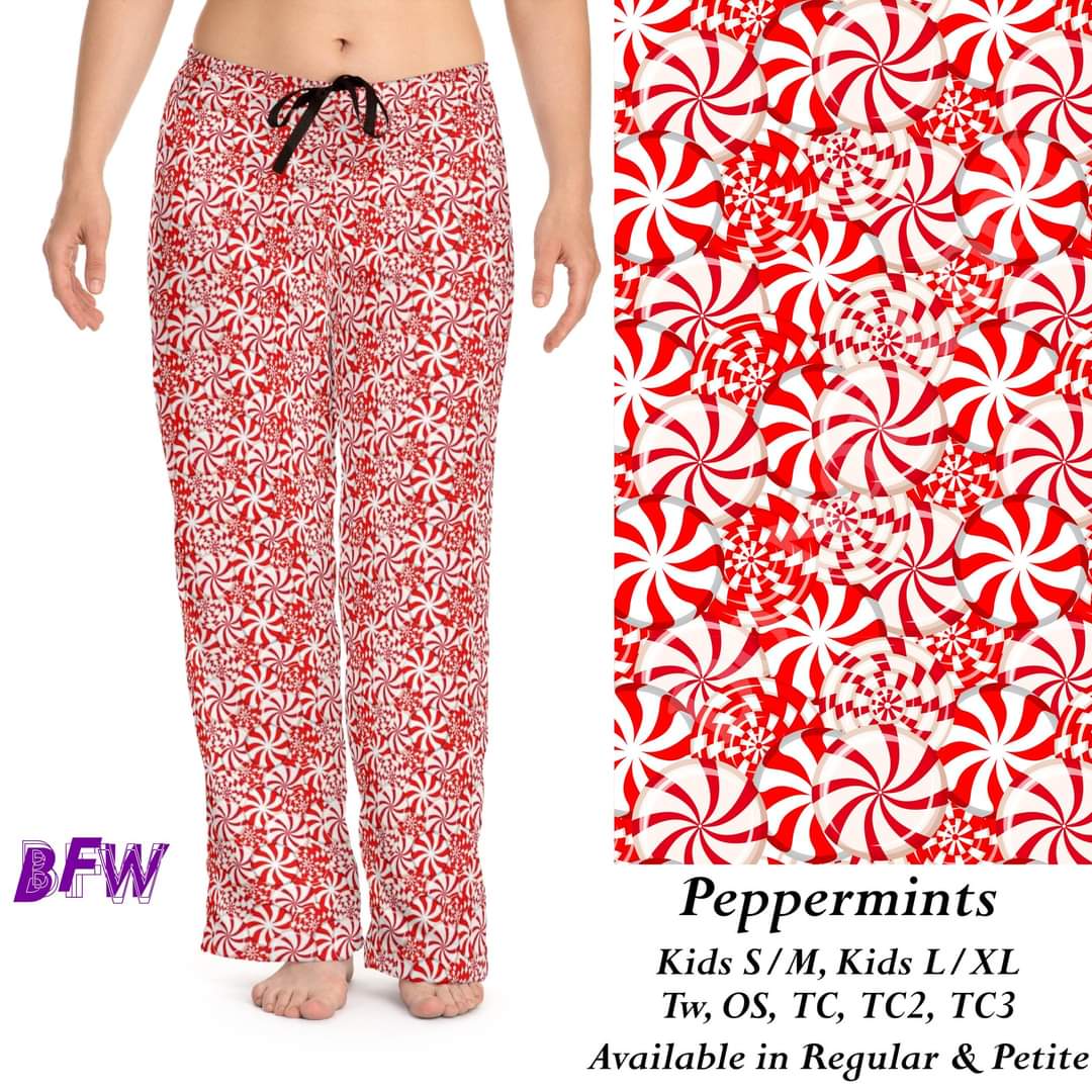 Peppermint Leggings, Capris, Full and Capri length loungers and joggers