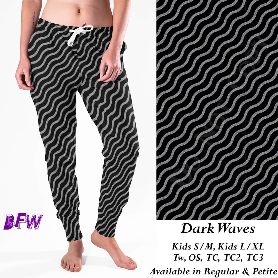 Dark Waves leggings, Capris, and Loungers