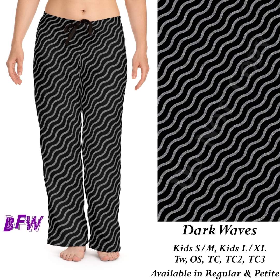 Dark Waves leggings, Capris, and Loungers