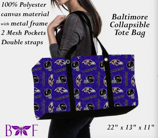 Baltimore large tote and 2 inside mesh pockets