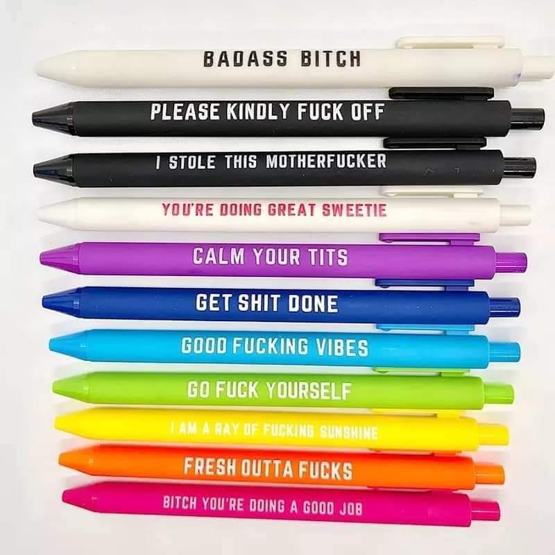 11 piece Snarky Pens Preorder