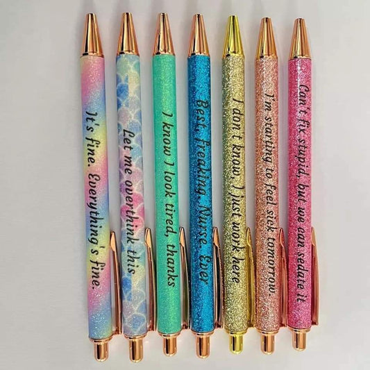 Nurse 7 piece Snarky Pens Preorder