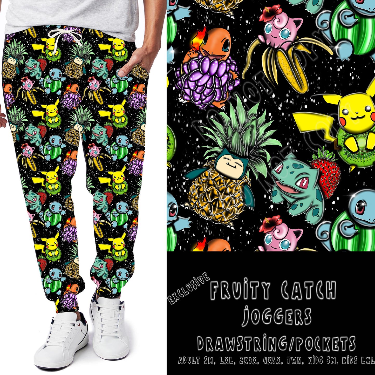 BATCH 68- FRUITY CATCH-LEGGINGS/CAPRI/JOGGER