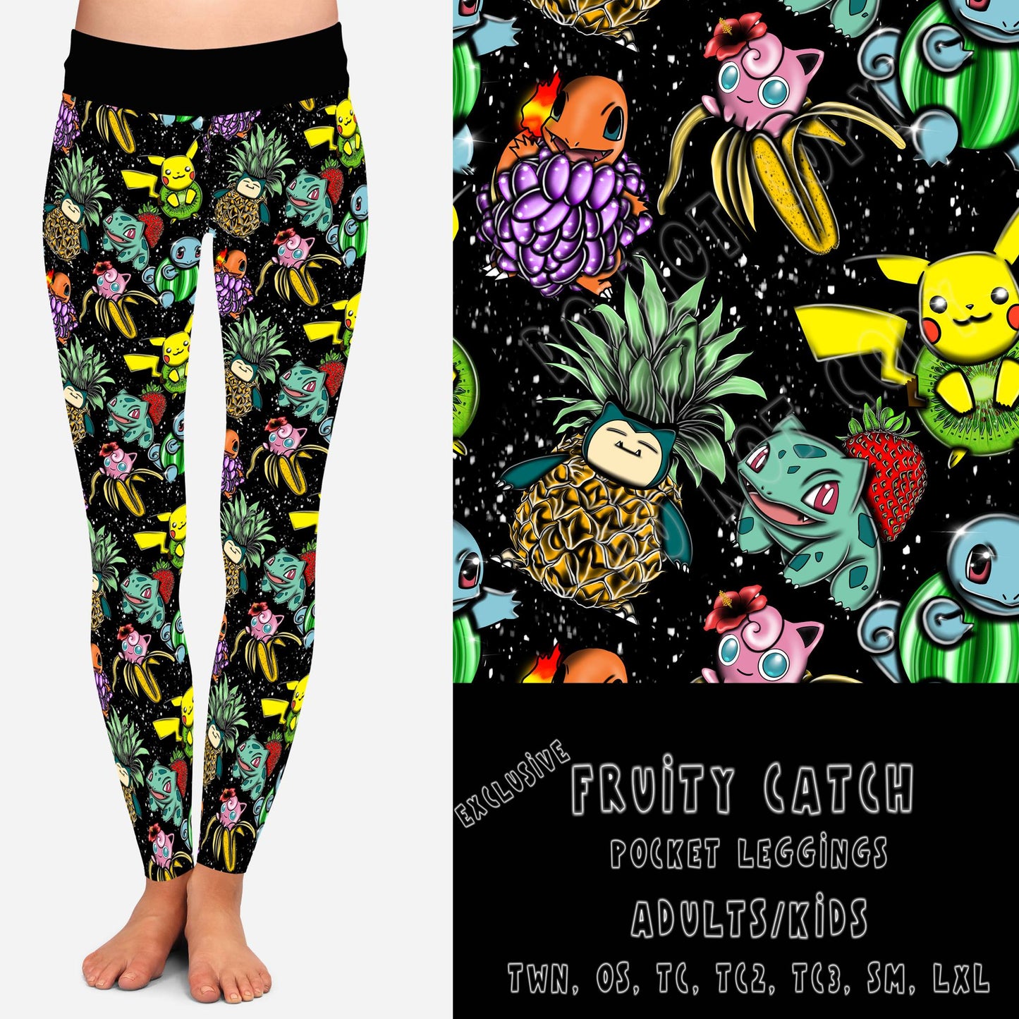 BATCH 68- FRUITY CATCH-LEGGINGS/CAPRI/JOGGER