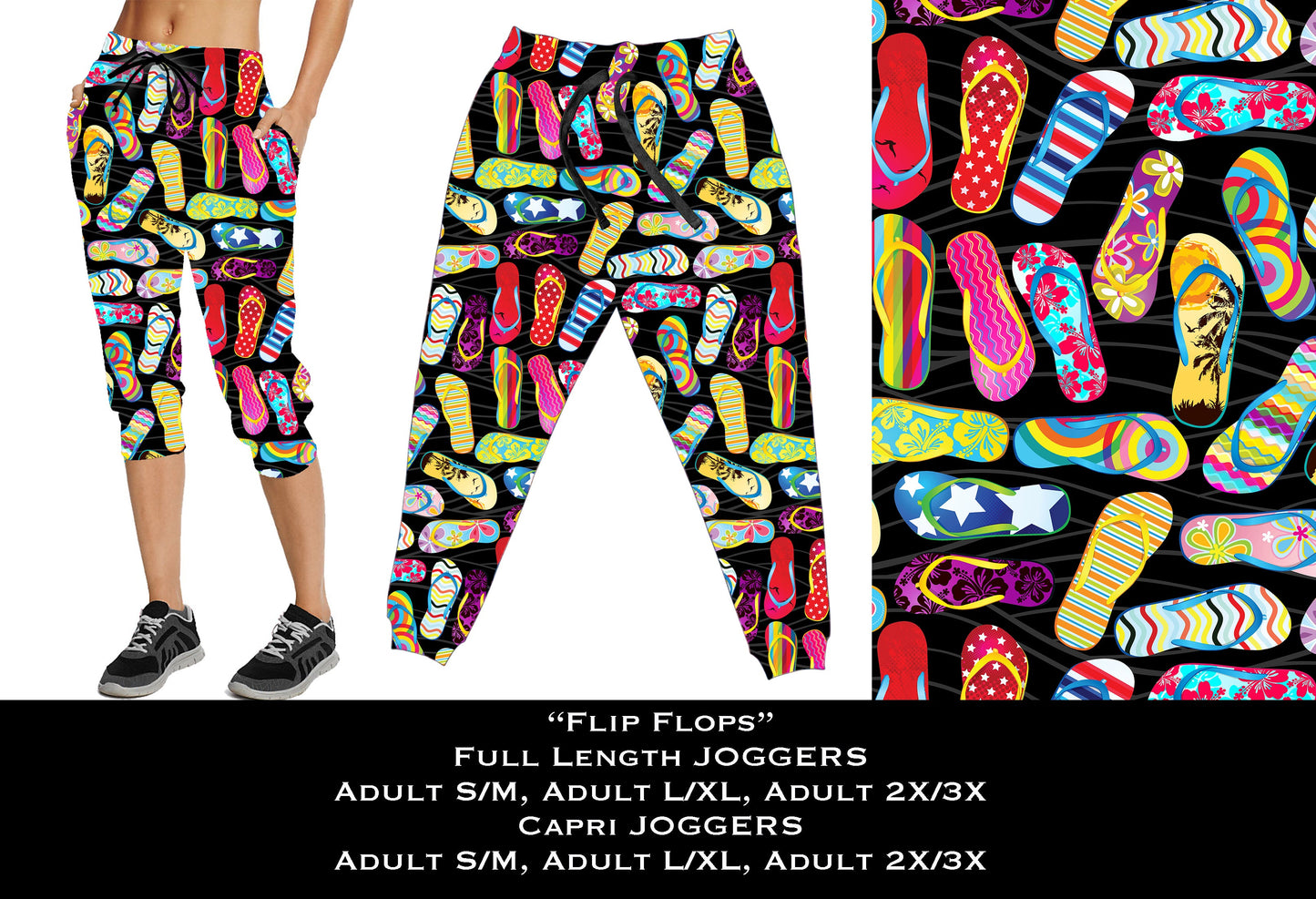 Flip Flop - Full & Capri Joggers