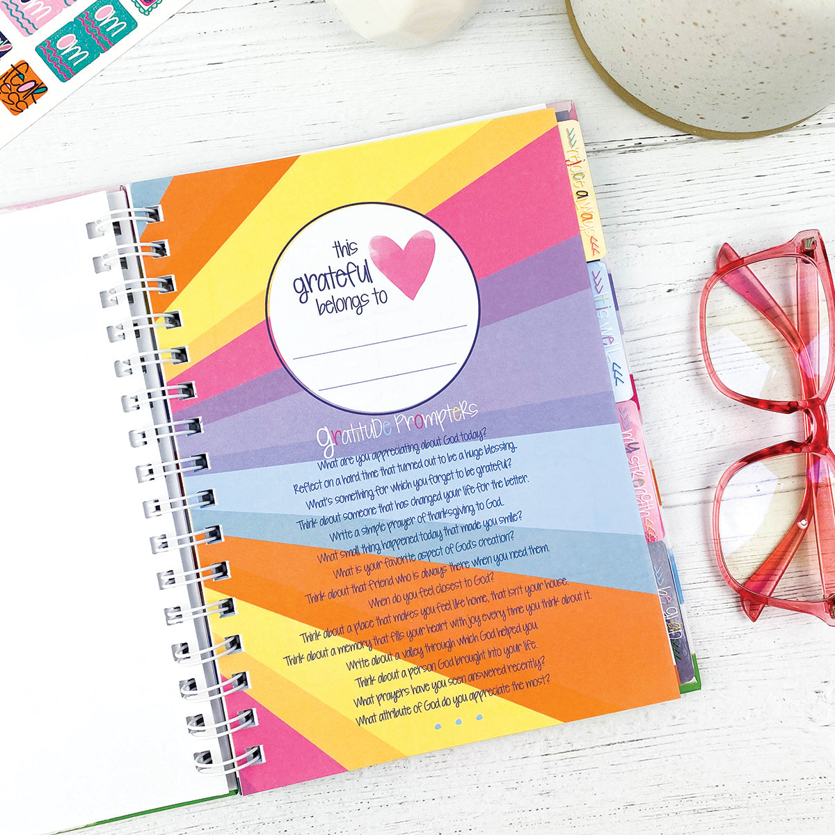 Faith-Based Gratitude Finder® Journals by Christina