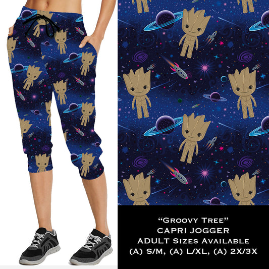 Groovy Tree - Full & Capri Joggers