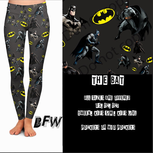 The Bat leggings, joggers and loungers kids & adults
