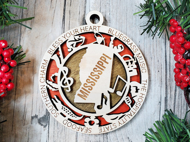 State & Territory Ornaments - Made to Order