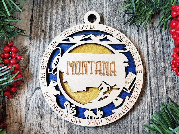 State & Territory Ornaments - Made to Order