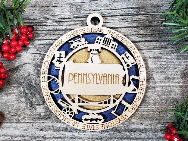 State & Territory Ornaments - Made to Order